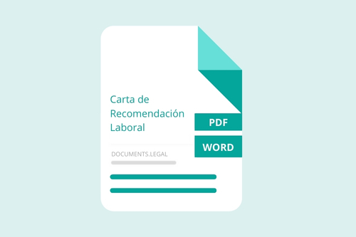 carta recomendacion